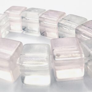 Pink and white ASMR bracelet